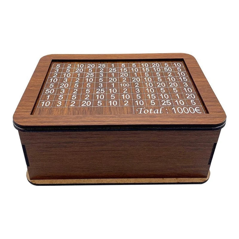 Wooden Cash Box